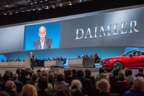 Daimler Ag Mit Bisher H Chster Dividende In Der Geschichte Das