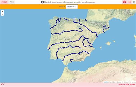 Mapa Interactivo De Espana Rios De Espana Nivel Facil Rios De Espana Images