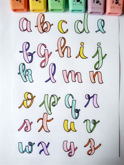 Lettering Guide Lettering Alphabet Fonts Doodle Lettering Creative