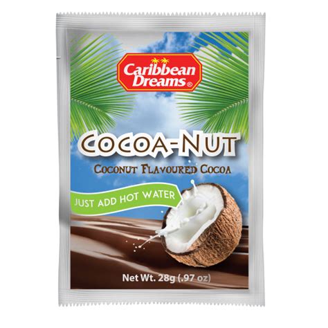 Caribbean Dreams Cocoa Nut Coconut Flavoured Cocoa Net Wt G