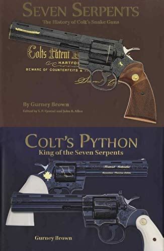 2 Book Set Seven Serpents The History Of Colts Snake Guns And Colts
