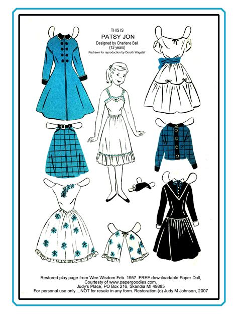 Free Printable Paper Dolls From Around The World Free Printable