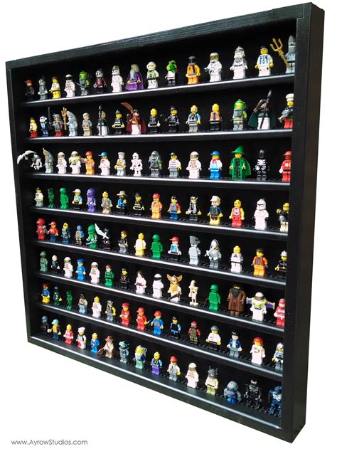 Handcrafted Hardwood Lego Display Case For Minifigures Etsy