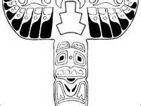 totem pole coloring pages on Pinterest | Totem Poles, Totems and