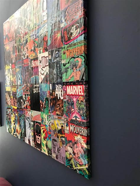 Comic Book Wall Art Etsy