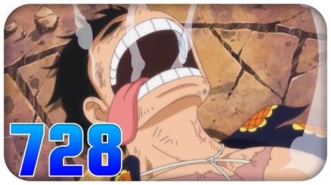 RUFFYS NIEDERLAGE One Piece Episode Folge 728 German Deutsch Review