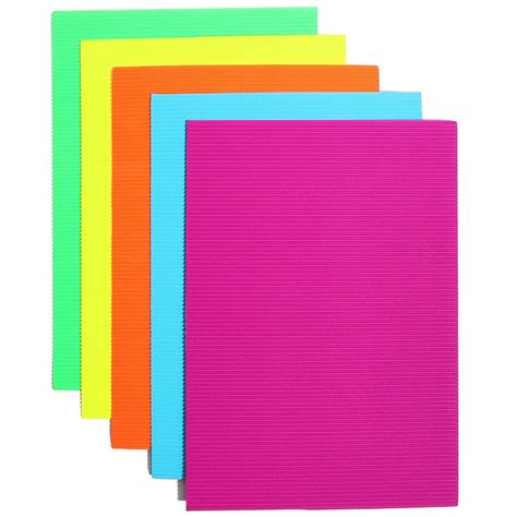 30 Packs Corrugated Cardboard Paper Sheets For Invitations Diy Crafts