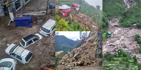 Himachal Heavy Monsoon Rain Brings Destruction Across State Causes Loss Of Lives Property