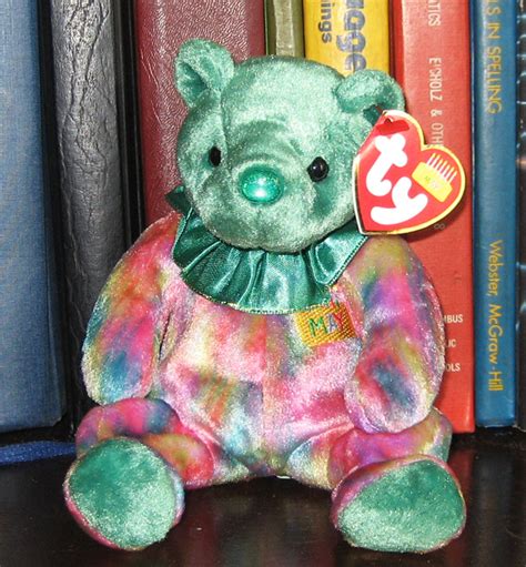 Percys World Of Toys Series 2 3550 May Birthday Bear Emerald Nose