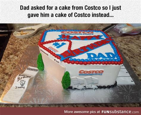 Anyone who has ever come to my house for dinner knows that i try to be as unfussy an entertainer as possible. Costco cake - FunSubstance