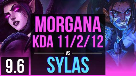 Morgana Vs Sylas Mid Kda 11212 2 Early Solo Kills Dominating
