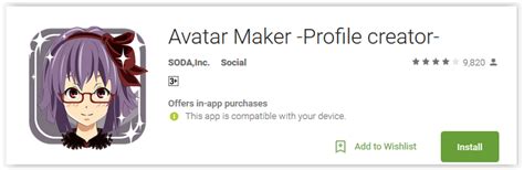 Avatar Maker Profile Creator Android Apps Reviewsratings And Updates