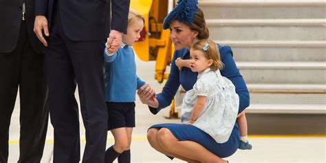 Kate Middleton Kneels To Speak To Prince George Possibly Angering