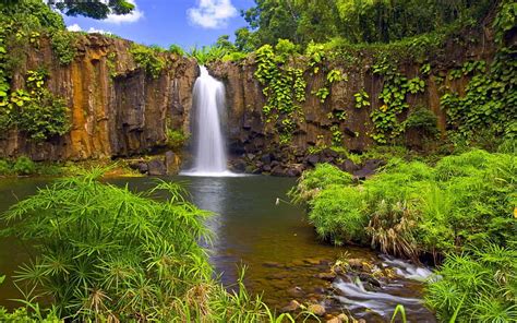 Hidden Falls The Worlds Most Beautiful Waterfall Landscape Hd