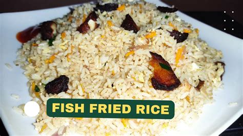 Fish Fried Rice Recipe Sri Lanka Friedrice Recipe Youtube
