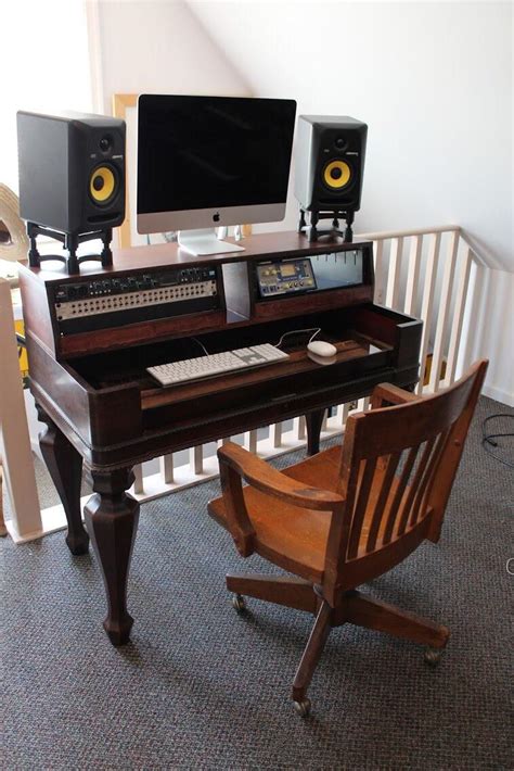 Music Studio Desk Cheap 7 Diy Studio Desk Plans For The Coolest Music
