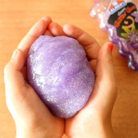 How To Make Glitter Silly Putty Fantastic Fun And Learning