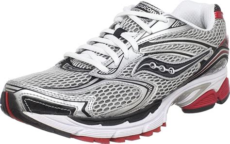 Saucony Mens Progrid Guide 4 Running Shoe Silverblack