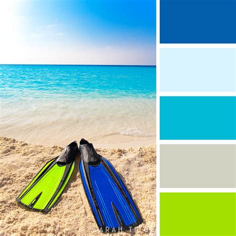 25 Ocean Inspired Color Palettes Sarah Titus