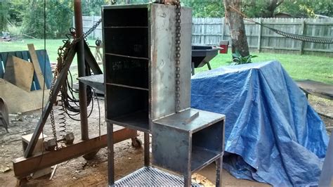 The main difference between cold smokers and hot smokers is that you need to make sure that the meat's temperature indoor smoker plans. Vertical bbq smoker build pt1/2 - YouTube