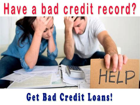 loans for bad credit score bad credit loans monytoday