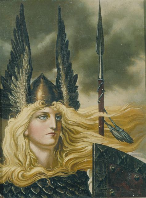 You may hand us over to the executioner, but in three months time, the disgusted and harried people will. Valkyrie - Konstantin Vasilyev - WikiArt.org ...