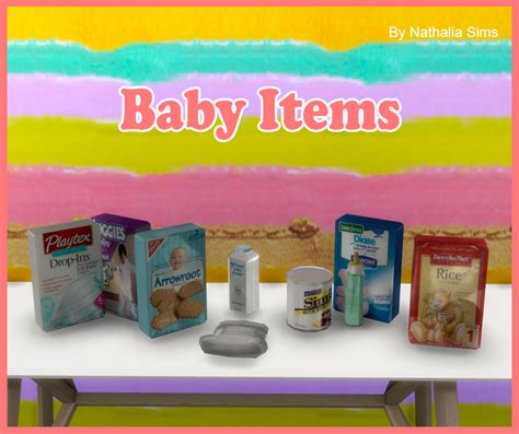 My Sims 4 Blog Baby Clutter By Nathaliasims