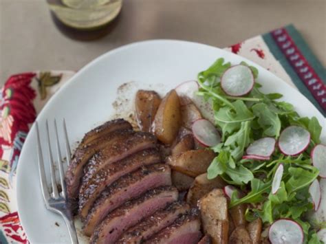 Magret de canard aux poires Recette de Magret de canard aux poires