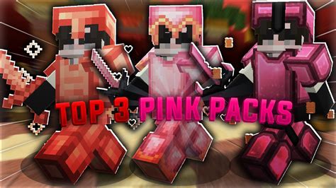 Top 3 Best Pink Colored Packs For Mcpe 118 Mcpe Pvp Texture Packs