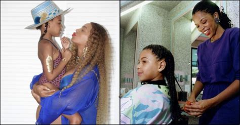 Beyoncé And Blue Ivy Look Like Twins In Throwback Picture Ivy Look Throwback Pictures