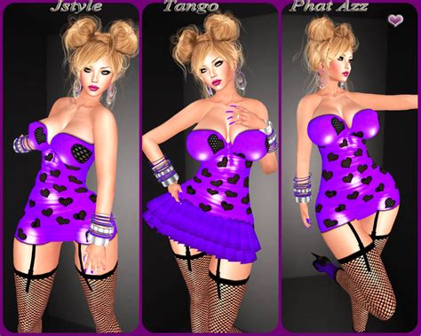Jstylestore T Sexy Outfit Purple Tango And Phat Azz