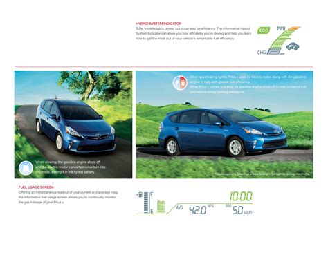 2012 Toyota Prius V Brochure