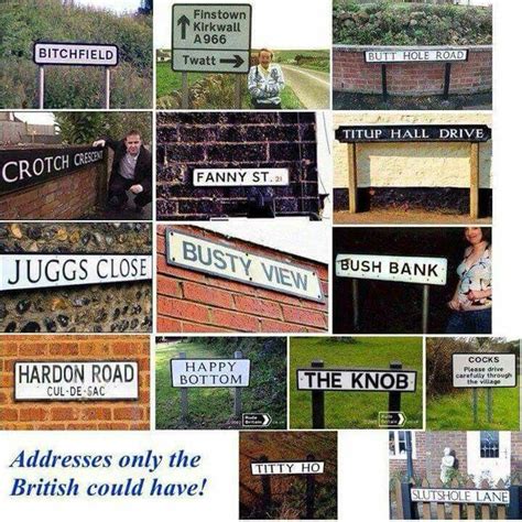 Crazy British Place Namesand Theres Loads More Funny Place Names