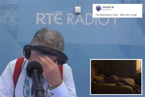 Rtes Joe Duffy Jokes Hes Calling In Sick For Liveline After Longest