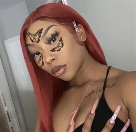 Ilytokyo 🦋 In 2020 Bad Girl Aesthetic Baddie Hairstyles Halloween Face Makeup