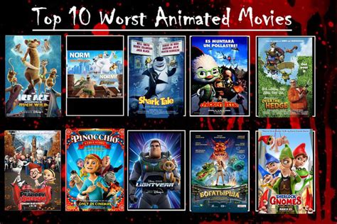 My Top 10 Worst Animated Films Part 2 By Odilplay13 On Deviantart