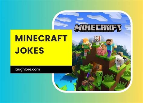 150 Minecraft Jokes Laugh Lore