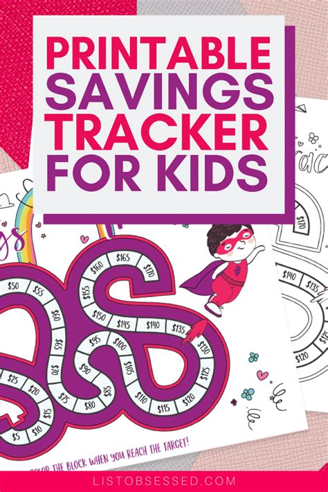 5 Tips To Teach Kids To Save Money With Free Printable Savings