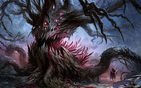 Lothorewyn The Corrupted By Velinov On Deviantart Tree Monster