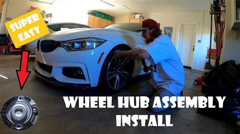 How To Fix A Bmws Wheel Hub Assembly Step By Step Youtube