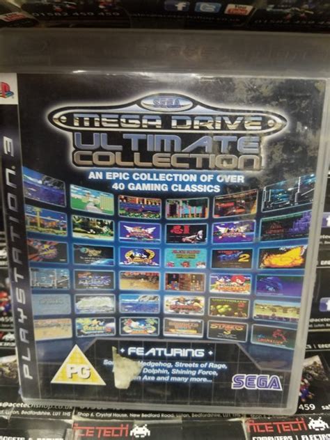 Sega Mega Drive Ultimate Collection Sony Ps3 Video Game — Ace Tech