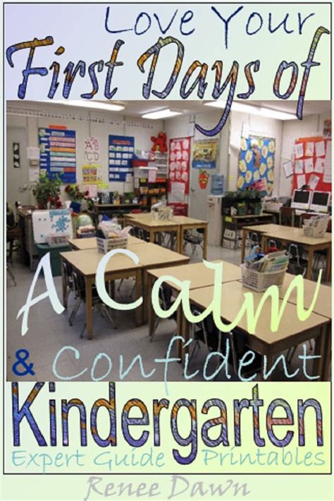First Days Of Kindergarten Teacher Scripts Lessons Posters