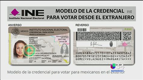 Credencial Para Votar Para Mexicanos Video Univision 34 Los Angeles