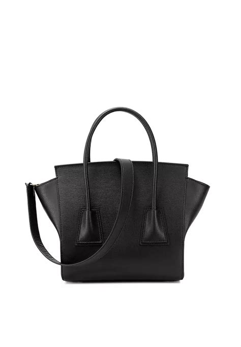 Buy Rabeanco Rabeanco Unni Large Satchel Saffiano Black Online Zalora