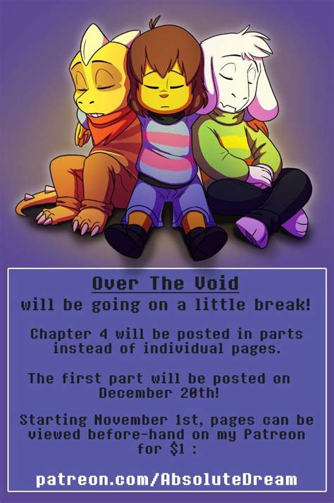 Over The Void Will Be Going On A Short Break By Absolutedream On