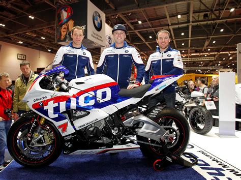 tyco bmw british superbike team introduced in london roadracing world magazine motorcycle