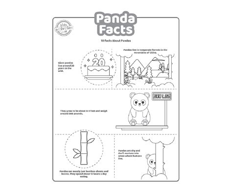 Fun Panda Facts For Kids Print And Learn Kids Activities Blog