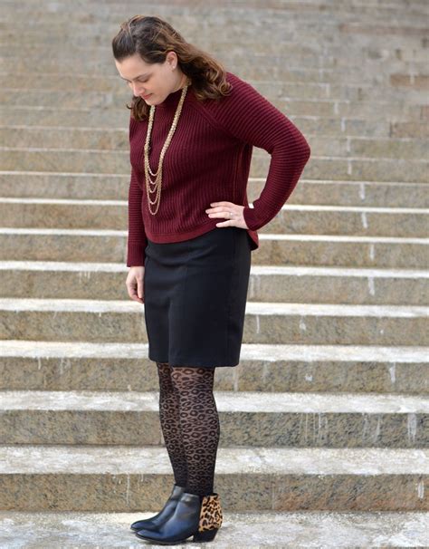 Basic Outfits Patterned Tights Style