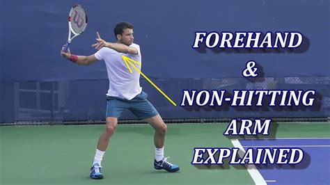 The Non Dominant Arm Position Of A Tennis Forehand Explained Youtube