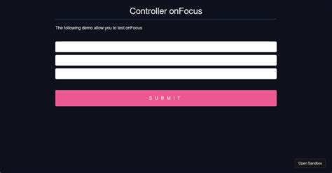 React Hook Form Input After Controller Focus Issue Codesandbox